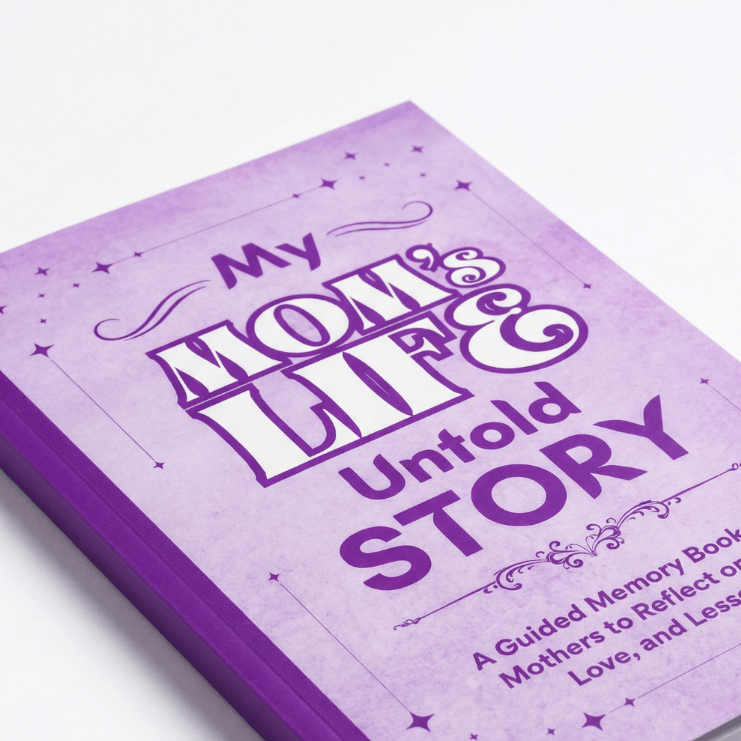My Mom's Life Untold Story: Guided Memory Journal Gift for Mother