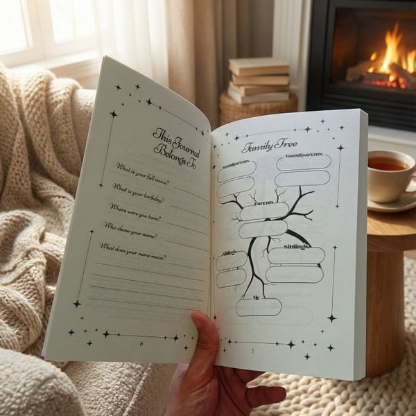 Space for Family Tree, Photos and Keepsakes