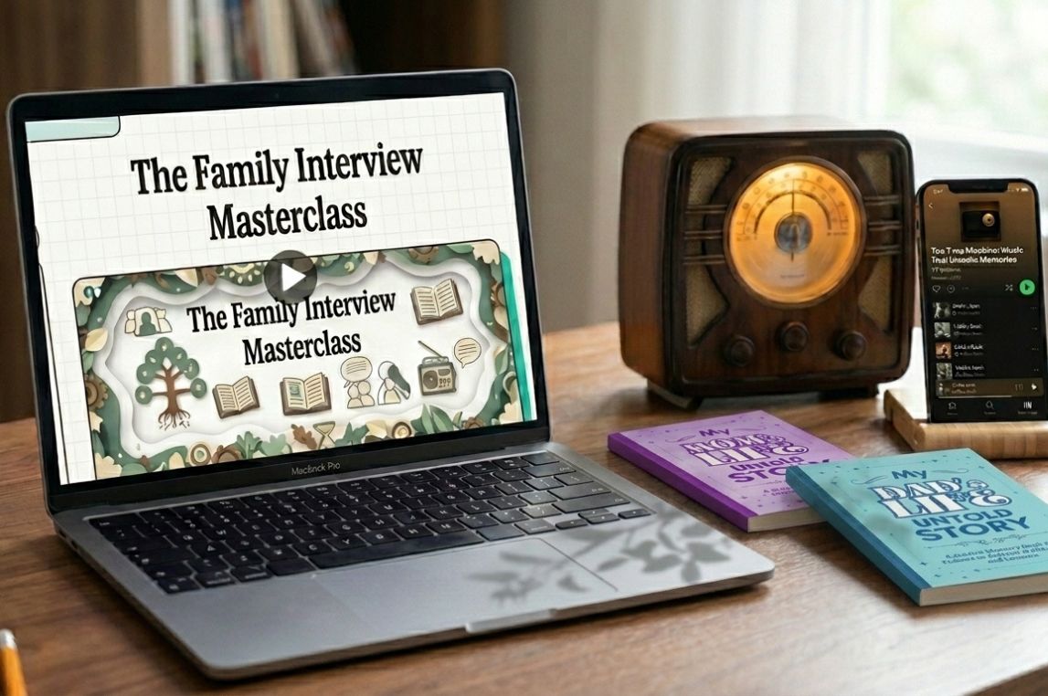 A family together — preserving stories for generations