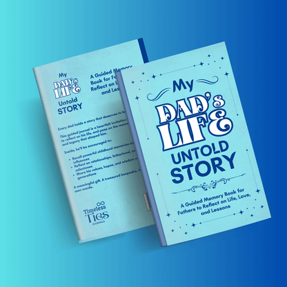 My Dad's Life Untold Story: Guided Memory Journal Gift for Father